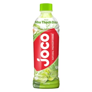 UNIBEN - Nước Joco Dưa lưới Thạch Dừa (450ml x 24 chai)