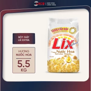 Bột giặt Lix Extra hương nước hoa 5.5kg