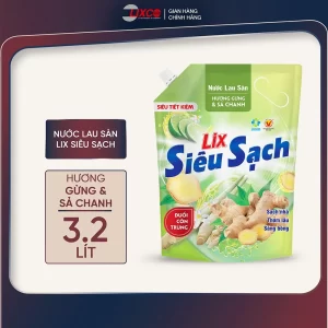 Nước lau sàn siêu sạch hương gừng & sả chanh
