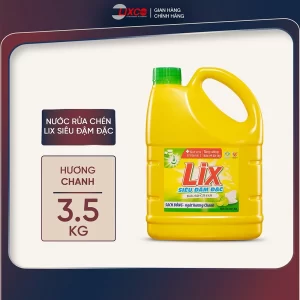 Nước rửa chén LIX siêu đậm đặc hương chanh