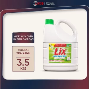 Nước rửa chén LIX siêu đậm đặc hương trà xanh