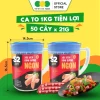 S2 XÚC XÍCH DD IQ NGON (50 cây x 21g x 6ca)