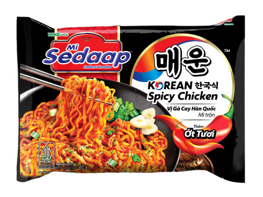 Mi Sedaap Vi Gacay Hanquoc 87gx30goi